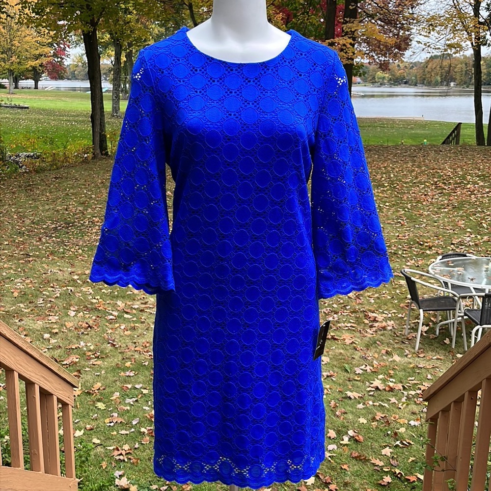 NWT Ronni Nicole sheath dress L